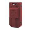 MOLLE Tactical EMT Tourniquet Storage Box, Nylon Quick Pull in Red, front view