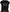 Registered Nurse Hearts T-Shirt in Black, front view on a model, tucked into jeans