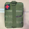 MEDBAG Tactical A-TACS Toolbag Medical Kit, khaki MOLLE medical pouch with cross patch, photo 3