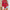 Nurse Life Pastel Letters Sweatshirt in Red, front view on a model holding a coffee cup