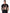Black Sleep Safe Stay With a Nurse men's stretch tee on a model, front view