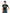 Woman wearing the Black Certified High Maintenance, Ask My Cardiologist high-waisted t-shirt, front view of the EKG trace design