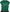 Registered Nurse Hearts T-Shirt in Meadow Green, front view on a model, tucked into jeans