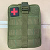 MEDBAG Tactical A-TACS Toolbag Medical Kit, khaki MOLLE medical pouch with cross patch, photo 4