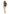 Model wearing the Black Certified High Maintenance, Ask My Cardiologist women's high-waisted t-shirt