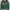 Nurse Love #Nurselife Graphic Sweatshirt in Green, front view on a model, hands in jean pockets