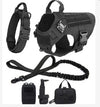 Tactical Dog Harness Vest Set with Medical Bag, tactical dog harness set with collar, leash and pouches, photo 7