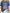 Once a Nurse, Always a Nurse: It's Like the Mafia T-Shirt in Royal Blue, stacked lettering with a caduceus across the chest