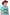 Don't Tell Me How to Do My Job Women's Relaxed V-Neck T-Shirt in Turquoise, the WARNING safety-sign print across the chest, worn by a 1950s-styled model with a headscarf, front view
