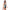 Off-Duty Nurse Pin-Up One-Piece Swimsuit, flat right side view of the pin-up face and color-block print