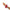 Medical Caduceus Red Scrunchie worn on the wrist as a bracelet
