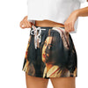 Retro-Astro Nurse Women’s Pajama Shorts, left side view