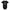 Doctor in Training D.O. baby one-piece bodysuit in black, front view