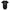 Doctor in Training M.D. baby one-piece bodysuit in black, front view