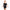 Doctor in Training M.D. baby one-piece bodysuit in black, front view