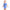 Doctor in Training M.D. baby one-piece bodysuit in heather columbia blue, front view