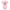Doctor in Training M.D. baby one-piece bodysuit in pink, front view
