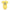Doctor in Training M.D. baby one-piece bodysuit in yellow, front view