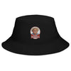 Little Diabetes Bucket Hat in black, front view