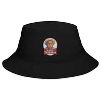 Little Diabetes Bucket Hat in black, front view