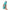 Geo-Retro Nurse Copper Vacuum Insulated Bottle in mint green, 22oz front view