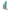 Geo-Retro Nurse Copper Vacuum Insulated Bottle in mint green, 22oz left view