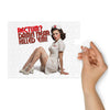 Rectum? Damn Near Killed 'Em! Jigsaw Puzzle with Tin, pin-up nurse and slogan on a glossy jigsaw with printed tin, photo 2