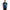 Things Are About to Get Really Weird men's fitted t-shirt in cool blue — worn by a model, front view of the retro pin-up nurse holding a syringe under lettering