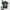 Rectum? Damn Near Killed 'Em! men's fitted t-shirt in forest green — worn by a model, front view of the seated 1950s pin-up nurse beside the RECTUM? Damn Near Killed 'Em! slogan lettering