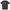 Just For The Record Unisex Short Sleeve T-shirt in black, front view