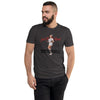 Just For The Record Unisex Short Sleeve T-shirt in black, front view