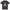 Respira Profundo Nurse men's fitted t-shirt in graphite black — flat front view of the 1950s pin-up nurse with a stethoscope above a Respira Profundo badge