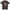 Future Firefighter in the Making form-fitting t-shirt in Graphite Black, flat front view of the vintage service-poster illustration of a firefighter and a 1950s pin-up nurse in front of a flag roundel, under an arched FUTURE FIREFIGHTER IN THE MAKING banner