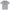 Just The Tip Fitted T-shirt in heather grey, back view