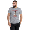 Doctor Is It Hot in Here? Short Sleeve T-shirt in heather grey, front view