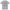 Rectum? Damn Near Killed 'Em! men's fitted t-shirt in heather grey — flat front view of the seated 1950s pin-up nurse beside the RECTUM? Damn Near Killed 'Em! slogan lettering