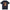 Future Firefighter in the Making form-fitting t-shirt in Midnight Navy, flat front view of the vintage service-poster illustration of a firefighter and a 1950s pin-up nurse in front of a flag roundel, under an arched FUTURE FIREFIGHTER IN THE MAKING banner