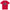 Emergency Department: Run Toward the Chaos fitted t-shirt in red, front view