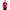 Things Are About to Get Really Weird men's fitted t-shirt in red — worn by a model, front view of the retro pin-up nurse holding a syringe under lettering
