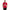 Respira Profundo Nurse men's fitted t-shirt in red — worn by a model, front view of the 1950s pin-up nurse with a stethoscope above a Respira Profundo badge