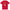 Abre La Boca men's fitted t-shirt in red — flat front view of the kneeling 1950s pin-up nurse under ABRE LA BOCA in block capitals