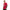 Just The Tip Fitted T-shirt in red, left front view