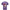 Rectum? Damn Near Killed 'Em! Fitted V-Neck T-Shirt in heather purple, front view with the pin-up nurse and slogan
