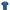 Rectum? Damn Near Killed 'Em! Fitted V-Neck T-Shirt in royal blue, back view with the small pin-up nurse below the collar