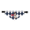 Whose a Bad Doggie Pet Bandana Collar, xl front view