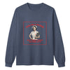 Yes I'm a Nurse, But I Don't Want to Look at It long sleeve shirt in washed navy, front view