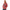 NURSE in glossy multicoloured paint-splash letters on a Crimson garment-dyed unisex hoodie