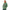 NURSE in glossy multicoloured paint-splash letters on a Light Green garment-dyed unisex hoodie
