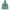 NURSE in glossy multicoloured paint-splash letters on a Seafoam garment-dyed unisex hoodie