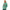 NURSE in glossy multicoloured paint-splash letters on a Seafoam garment-dyed unisex hoodie